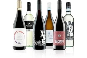 Virgin Wines - Italian Customer Favourites Mixed Wine Case - 6 Bottles (75cl) - Sangiovese, Primitivo, Pinot Grigio & More
