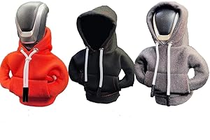 Pratvider [3PACK]Schalthebel Hoodie, Auto Schaltknauf Abdeckung, Gangschaltung Hoodie-Abdeckung, Modisches Pullover-Design, Schaltknauf-Abdeckung,Universeller Auto-Schaltknauf-Innendekorationszubehör