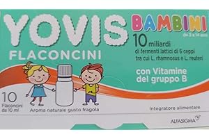 ALFASIGMA YOVIS bambini, flaconcini con vitamine del gruppo B.