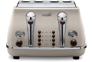 DE'LONGHI Delonghi Icona Vintage Dolce Vita 4-pain CTOV4003.BG. crème