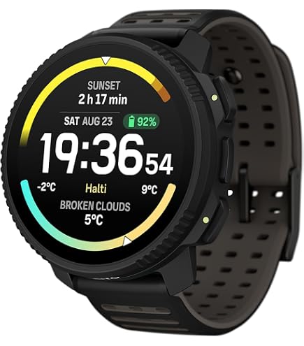 Suunto Core Alpha Stealth Outdoor Watch with Altimeter, Barometer