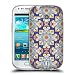 Produktbild Head Case Designs Blumenornamente Majolika Drucken Soft Gel Hülle für Samsung Galaxy S3 III mini