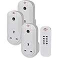 Brennenstuhl Comfort-Line Remote Control Set RC CE1 3001 1x 4 channel sender, 3x remote receivers sockets IP20 *GB*