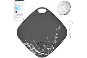 KKSTOTO Smart Tracker Tag Android, Localizzatore GPS con Google's Find Hub (Solo Android), Tag Android, Impermeabile, Batteria Sostituibile, Trova Oggetti e Chiavi/Bagagli/Portafogli/Valigie/Bambini