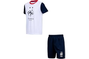 Equipe de France de Football Maillot Short Enfant FFF - Collection Officielle 14 Ans