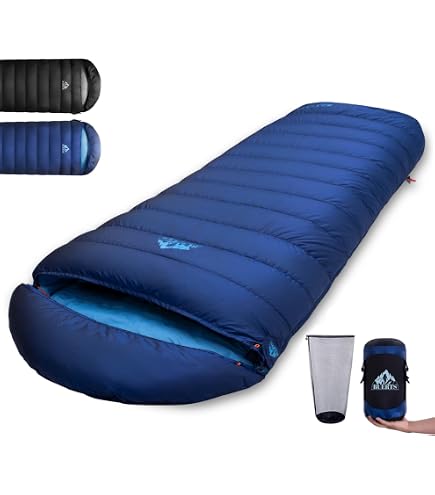 Nordisk Schlafsack Passion Five Size M Zip L Mood Indigo, XL Sport & Freizeit