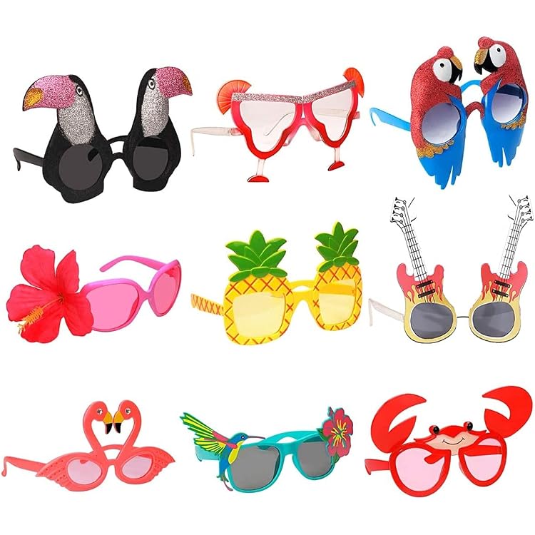 Lunettes Fun Et Boucles D’oreilles Arc-en-ciel – Accessoires Déco Fête Et Photo (1 Set)
