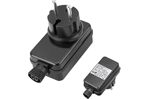 12 V, 12 W, IP44-transformator, LED-transformator, blinkers, lågspänningsdrivrutin adapter för julljus, älvljus, isljus