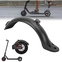 Garde-boue Arrière Renforcé Pour Trottinette électrique – ABS/PC, Noir, Facile à Monter