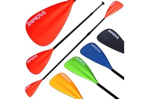 ‎24MOVE 24MOVE® Paddel Doppelpaddel 2 in 1 Teleskoppaddel Stechpaddel und Einzelpaddel