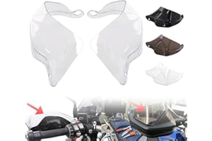 ‎BIUGERCN BIUGERCN Motorrad Handschutz Windschutzscheibe Lenker Winddicht Handschutz Kunststoff für F800GS R1200GS R1250GS S1000XR G310GS G310R Adventure Transparent