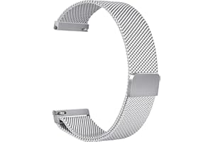 Zoye Mesh Watch Strap Metal- Quick Release Smart Watch Straps for Men Women,18mm 19mm 20mm 22mm Stainless Steel Milanses Smart Watch Bracelet Ladies Replacement, smart watch wristband