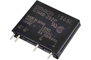 Reland Sun Lot de 5 relais statique G3MB-202P-5VDC G3MB-202P-12VDC G3MB-202P-24VDC 2A DC Control AC 5V 12V 24V (24V)