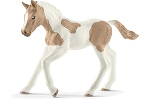 Schleich 13886 Poulain Paint Horse, dès 5 Ans, Horse Club - Figurine, 3 x 10 x 7 cm