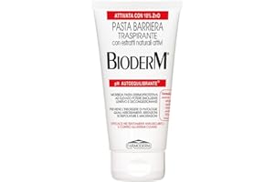 BIODERM BIODERMOCOSMETICI Pasta Barriera Crema Cambio Pannolino Con Ossido Di Zinco - Pasta Lenitiva Protettiva Per Anziani, Allettati, Disabili E Neonati - Prodotti Alta Protezione Per La Cura Delle Pelle, Bianco, 150 ml