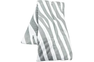 ‎SMUG SMUG Wärmekissen Körnerkissen Mikrowelle | Wärme & Kälte | Mit Lavendelöl | Natürliche Schmerzlinderung & Entspannung | Bei Muskel- & Gelenkschmerzen | Gegen Migräne & Nackenschmerzen | Zebradruck