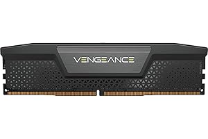 CORSAIR VENGEANCE DDR5 RAM 32GB (1x32GB) 5200MHz CL40-40-40-77 1.25V Intel XMP 3.0 RAM do Komputera – Czarny (CMK32GX5M1B5200C40)