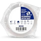 Su Sızdırmaz Şeffaf Bant 3 Cm X 5 Metre, G&uuml;&ccedil;l&uuml; Yapışkanlı Tamir ve Yalıtım Bandı, Banyo, Mutfak, Lavabo, Duşakabin, Boru, Pen