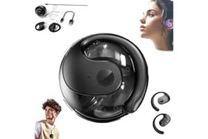 Mzzsveuy HY-T26 Pro Language Translator, Translation Earbuds Real Time, Wireless Translator Pods with Stereo Sound, Supports Over 75 Different Languages for School, Travel