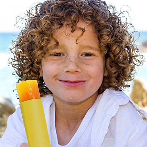 iNeibo Eis am Stiel- eis pop form aus 100% Lebensmittelsilikon- BPA frei, FDA-zugelassenen, hochwertiges eis am stiel form um eis selber machen- 100% ZufriedenheitsGarantie (10, Bunt) - 3