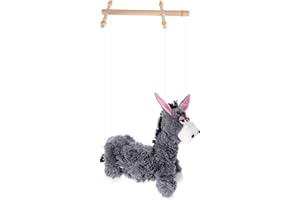 Amosfun Esel-Marionette Mädchenpuppen Goodie-Bag-Füller Goodie-Bags-Füller dramatische Spielpuppe Marionettenpuppen für Kinder Geschenktüten für Weihnachten interessante Marionetten Seil