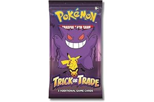 Pokemon Trick or Trade - Single Sealed Mini Booster Pack - 3 Cards per Pack