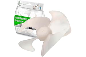 Helice Ventilateurs pour le Compartiment Frigo Congelateur Ø 100 mm avec Code Original 4858020185 pour Arcelik pour Beko - Garantie de 5 Ans - ONIX TECH