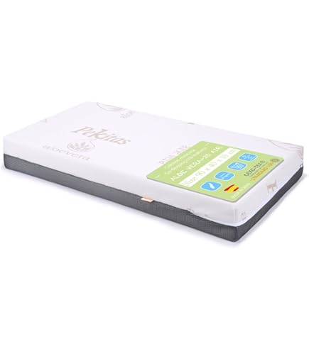 Restorology SnuzPod 4 Baby Bed Mattress - Extra Thick and Soft Foam Mattress with Antibacterial Removable Cover, Recommended Expert Support for Newborns, White | Size: 40cm x 75.5cm Restorology SnuzPod 4 Baby Bed Mattress - Extra Thick and Soft Foam Mattress with Antibacterial Removable Cover, Recommended Expert Support for Newborns, White | Size: 40cm x 75.5cm
