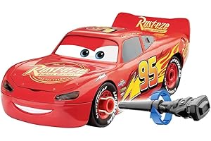 Revell Lightning McQueen I Disney Cars Auto mit Licht & Sound I First Construction Bausatz für Kinder ab 4 Jahren I Interaktive Funktionen I Einfacher Zusammenbau