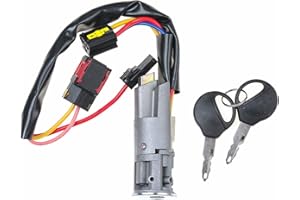 YAOPEI Kit serratura Neiman + 2 chiavi per peu-geot 206 406 Ci-troen Xsara Picasso interruttore cilindro accensione serratura 4162P0 992712