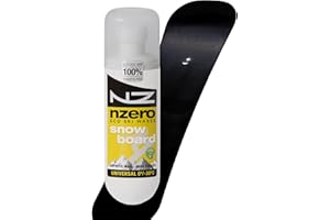 N-ZERO NZERO – Organic fast wax for Snowboarding/Splitboarding| Easy apply to rental snowboards | Suitable for all snow conditions | Protects the Snow | 100 ml