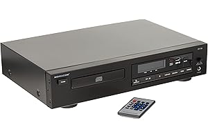 MONACOR Img Odtwarzacz Cd, Czarny, ‎28.5 x 42 x 9 cm