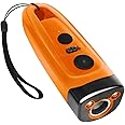 TBYUM Anti Barking Device,Ultrasonic Dog Training-Dog Barking Control Devices,Ultrasonic Dog Barking Deterrent with LED Flashlight 25 FT Range Rechargeable