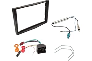 INEXACCESSORIES Inex Fascia Adaptor Plate Fitting Kit Black 2 DIN Radio Stereo Facia IX-FK-VX-115