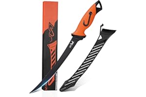 Golden Bird coltello per sfilettare pesce 24 cm 5Cr15mov coltello sfilettare pesce affilato a codolo intero coltello giapponese professionale con fodero