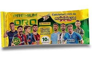 Calciatori Adrenalyn XL™ 2025-2026 - Bustina Premium Oro Panini