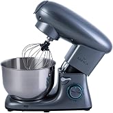 Karaca Multichef Stand Mikser Antrasit Mutfak Şefi 1900W 5,5 Lt (Kıyma &Ccedil;ekme /Sucuk-Sosis/İ&ccedil;li K&ouml;fte Aparatlı)