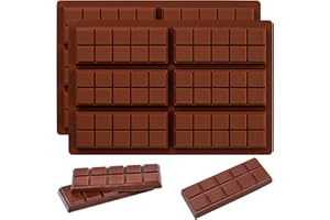 YXHZVON Stampo per Uova di Cioccolato, 2 Pezzi Stampo Cioccolato in Silicone 6 Cavità, Stampo Uovo Cioccolato per Cioccolato Fondente, Torte, Cubetti di Ghiaccio, Praline