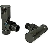 RC VRYD Kit Válvula y Detentor para Radiador, Cromo : Amazon ...
