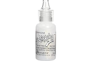 Ranger 17028 Stickles Glitter Glues Industries Stickles, Diamond,0.5oz