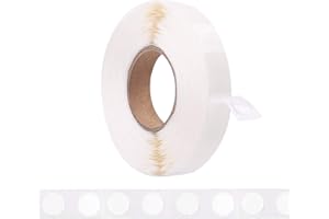 URATOT 1500 Pieces (1 Roll) Glue Points Removable Balloon Glue Points Double Sided Dots Tape for Craft Wedding Decoration