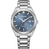 Citizen Eco-Drive Erkek Saati Paslanmaz &Ccedil;elik, Mavi, 38 mm, BM7620-83M | Analog kuvars | kristal cam | 10 bar su ge&ccedil;irmez | 1