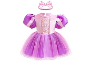 Lito Angels Deguisement Robe Mouse pour Bebe Filles avec Bandeau Taille 0-24 mois
