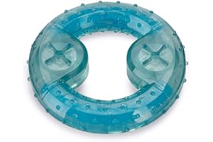 Beeztees Welpe Kühlbeißring Lou, Hundespielzeug, Blau, 10x10x2,3