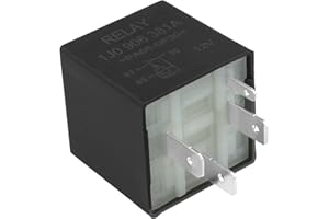 EMSea Relais de Pompe à Carburant 1J0906381A 357906381A Remplacement Compatible avec VW Compatible avec Audi Motor Control Relay DC 12V Noir