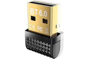 YIKO Adattatore Bluetooth USB 5.4, Dongle Bluetooth Bluetooth Stick Dongle (EDR & BLE) per PC Laptop Desktop Computer, supporta Windows 11/10/8.1/7 (T600)