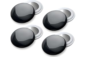 VERY IMPORTANT RUNNER - Porte-dossard Aimant Running - Pack 4 Aimants Dossards Triathlon, Fixation Haute Résistance, Porte Dossard Trail, Running Femme Accessoire Couleurs (Noir)