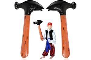 YYHCC 2 pièces, Marteau pour Enfants Grand, Marteau Gonflable, Jouet Amusant, fête à la Piscine, Jouet de Bain de Piscine, Accessoires de Costume Amusants pour Cosplay