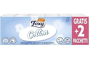Foxy Cotton Lot de 12 mouchoirs