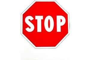 FERRETELIX Cartello Stop pvc 40 cm x 30 cm G